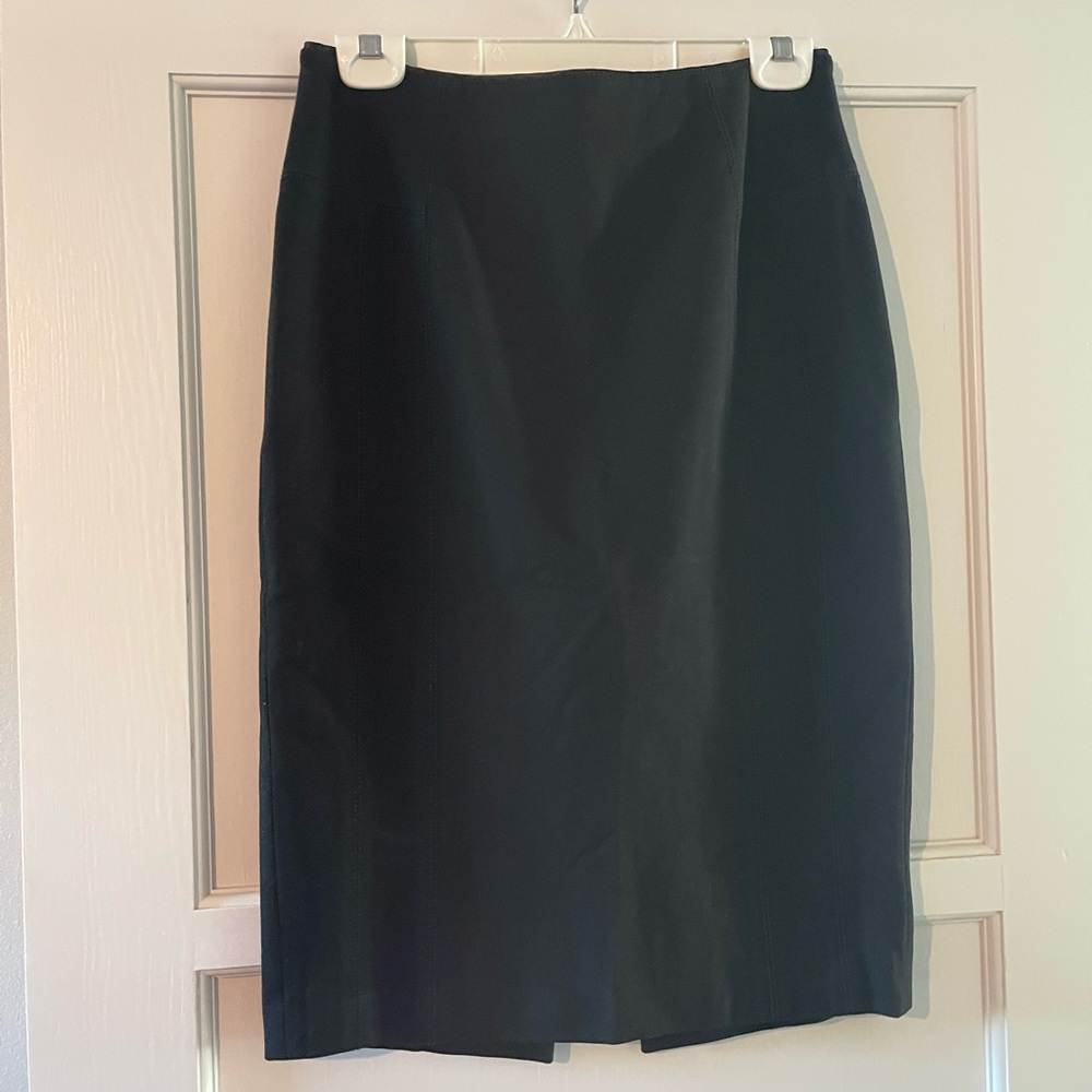 White House Black Market Black Pencil Skirt